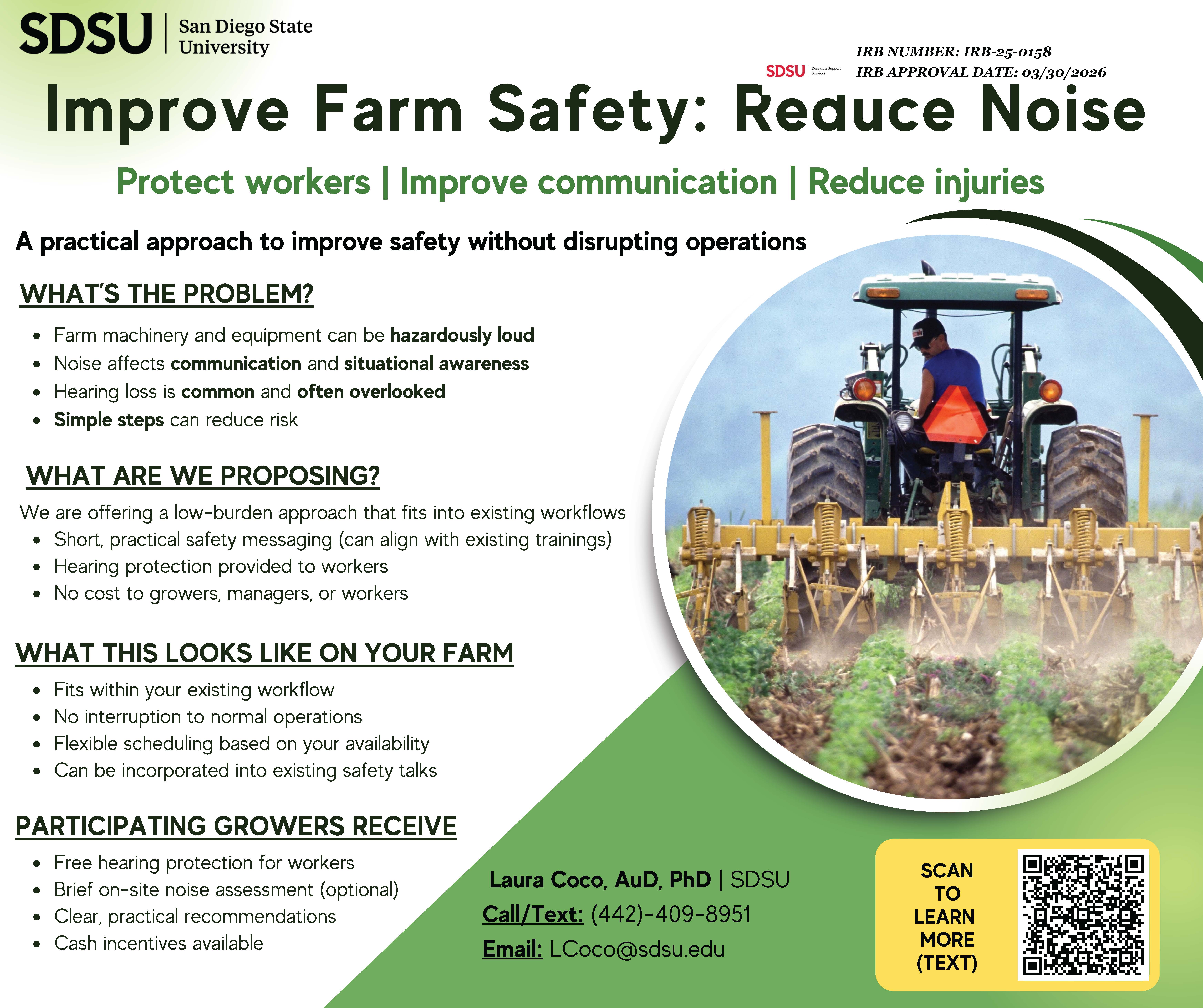 Improve Farm Safety Flyer