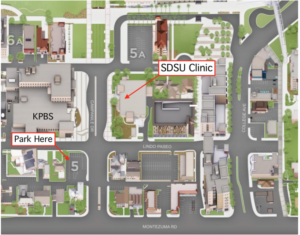 Map of SDSU