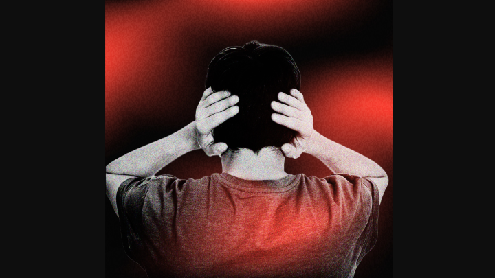 Dramatic Imagery of Child holding their hands over their ears